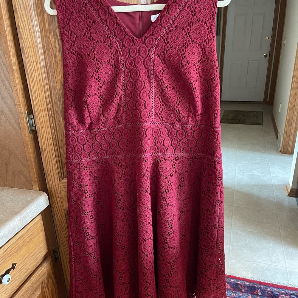 CHARTER CLUB SLEEVELESS DRESS. SIZE 1X